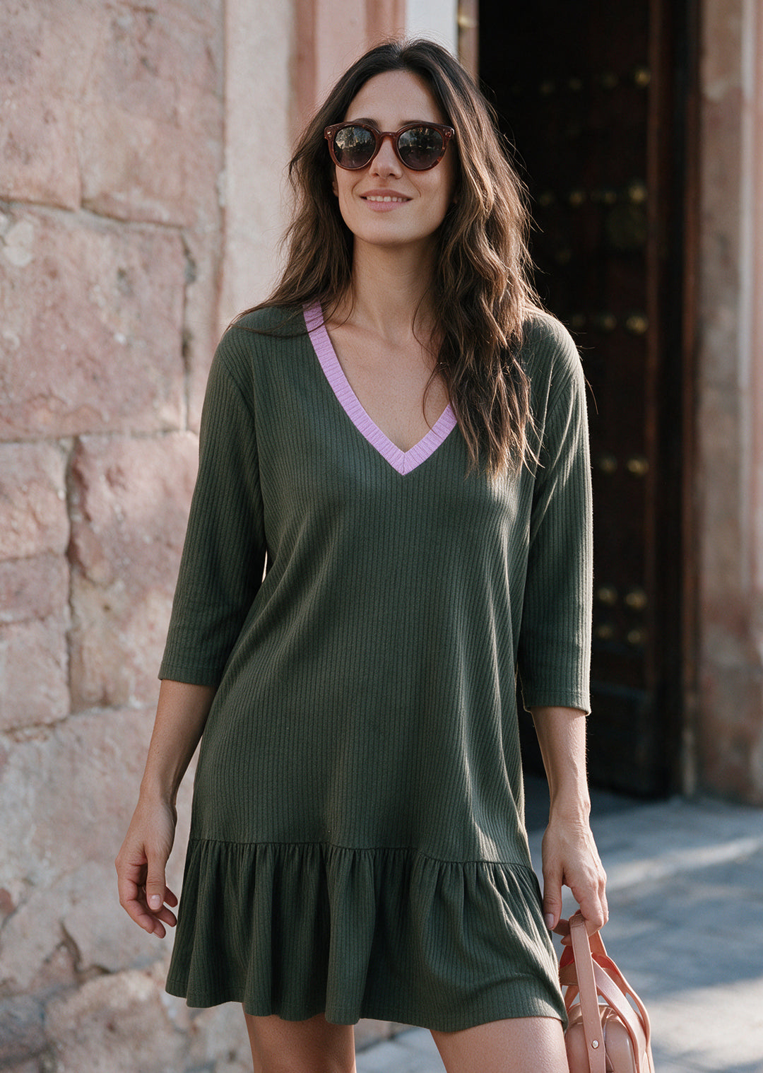 *PRE VENTA* Vestido Fer | Musgo, lila