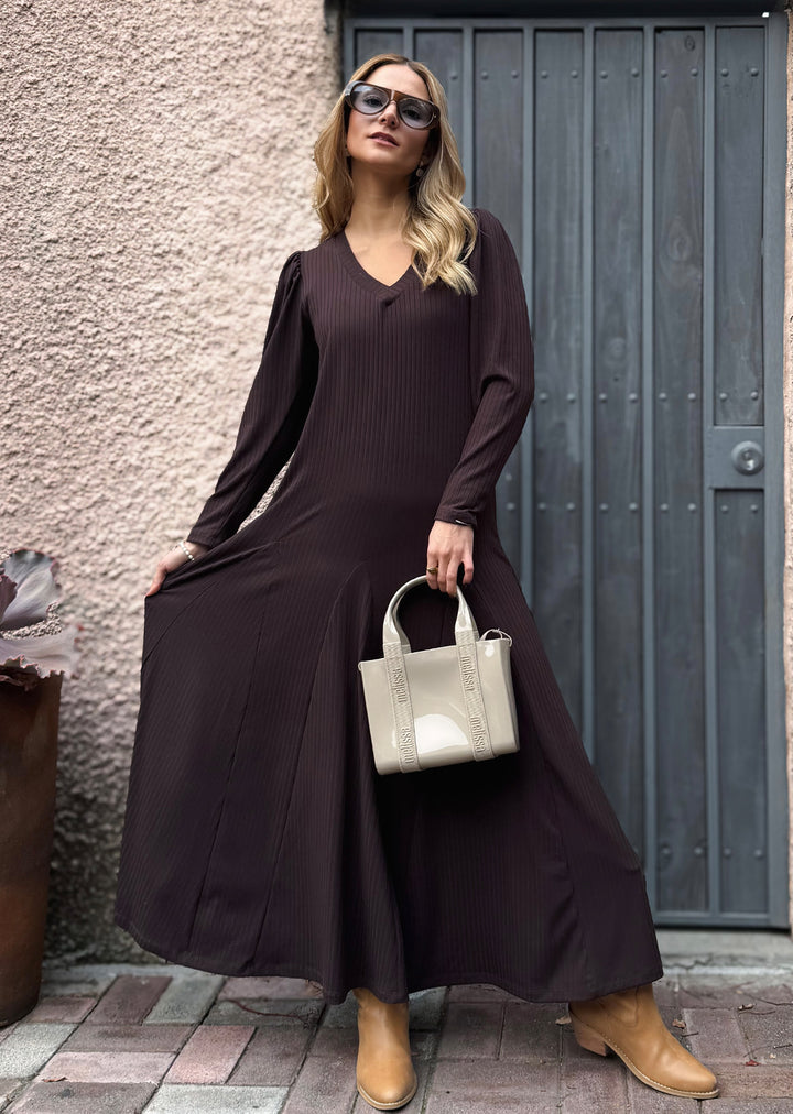Vestido Luz | Chocolate