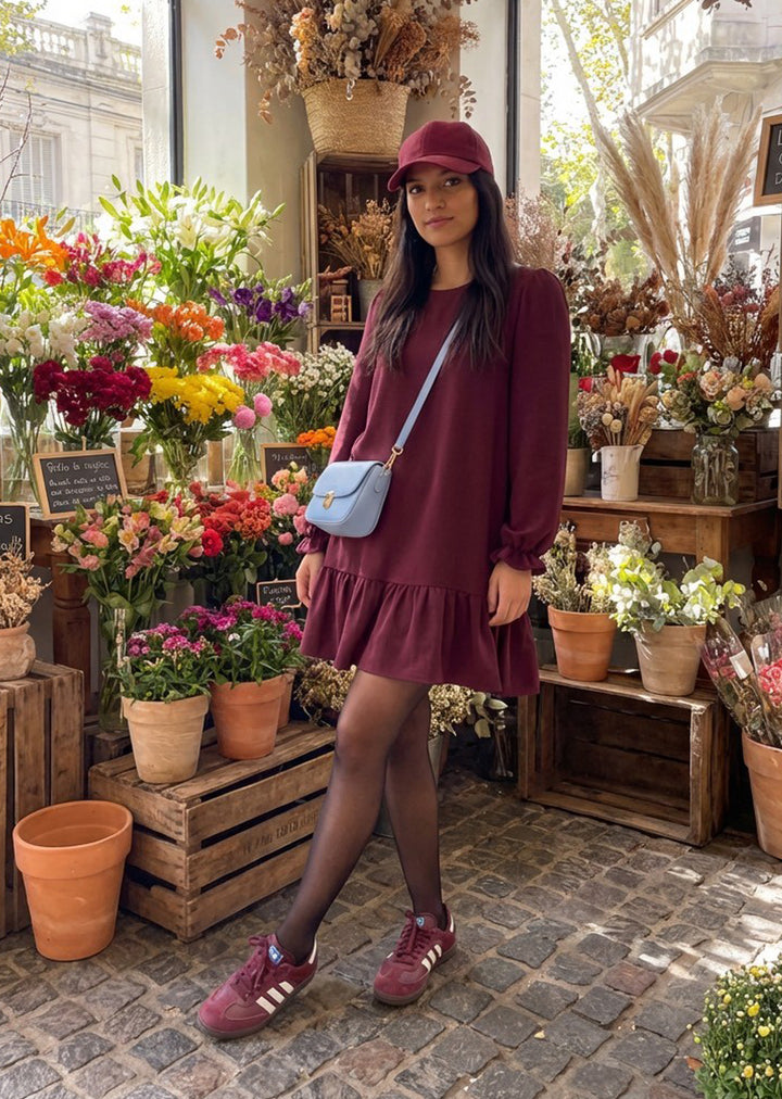 Vestido Mila | Burdeo