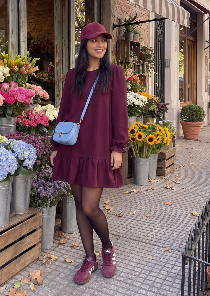 Vestido Mila | Burdeo