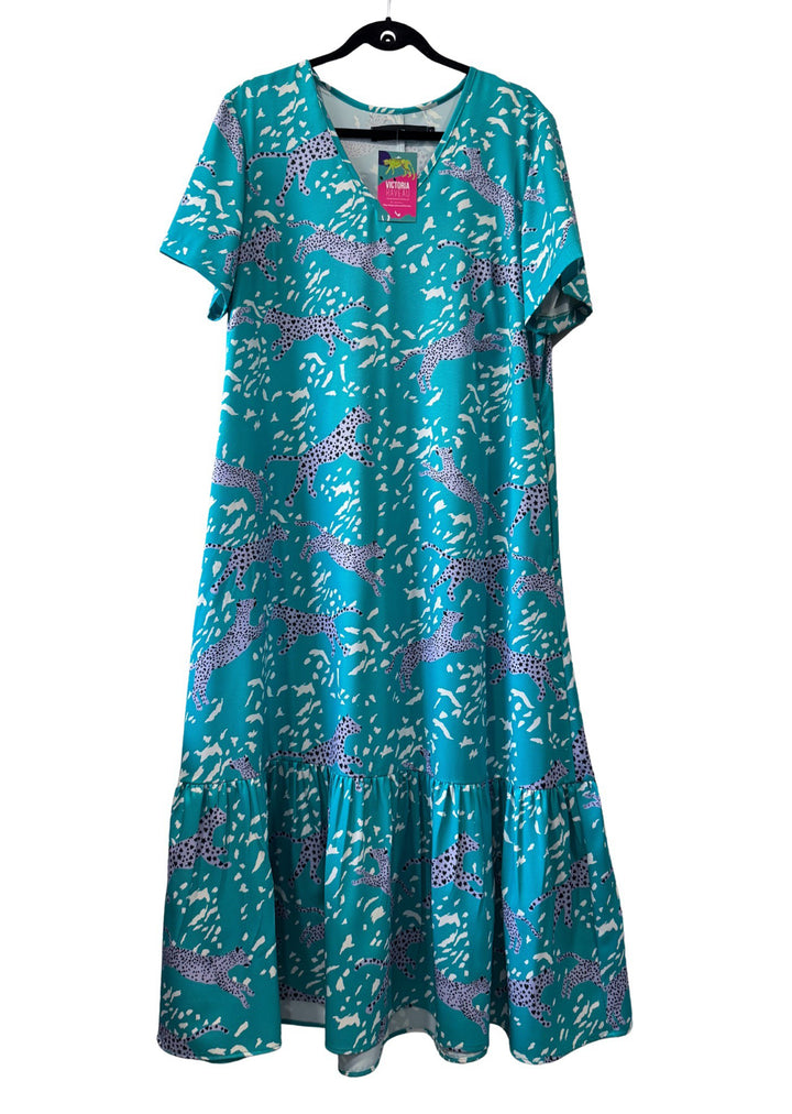 Vestido Rafa | Tigres lilas