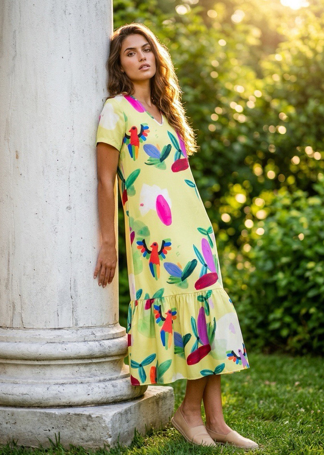Vestido Rafa | Selva, Limón