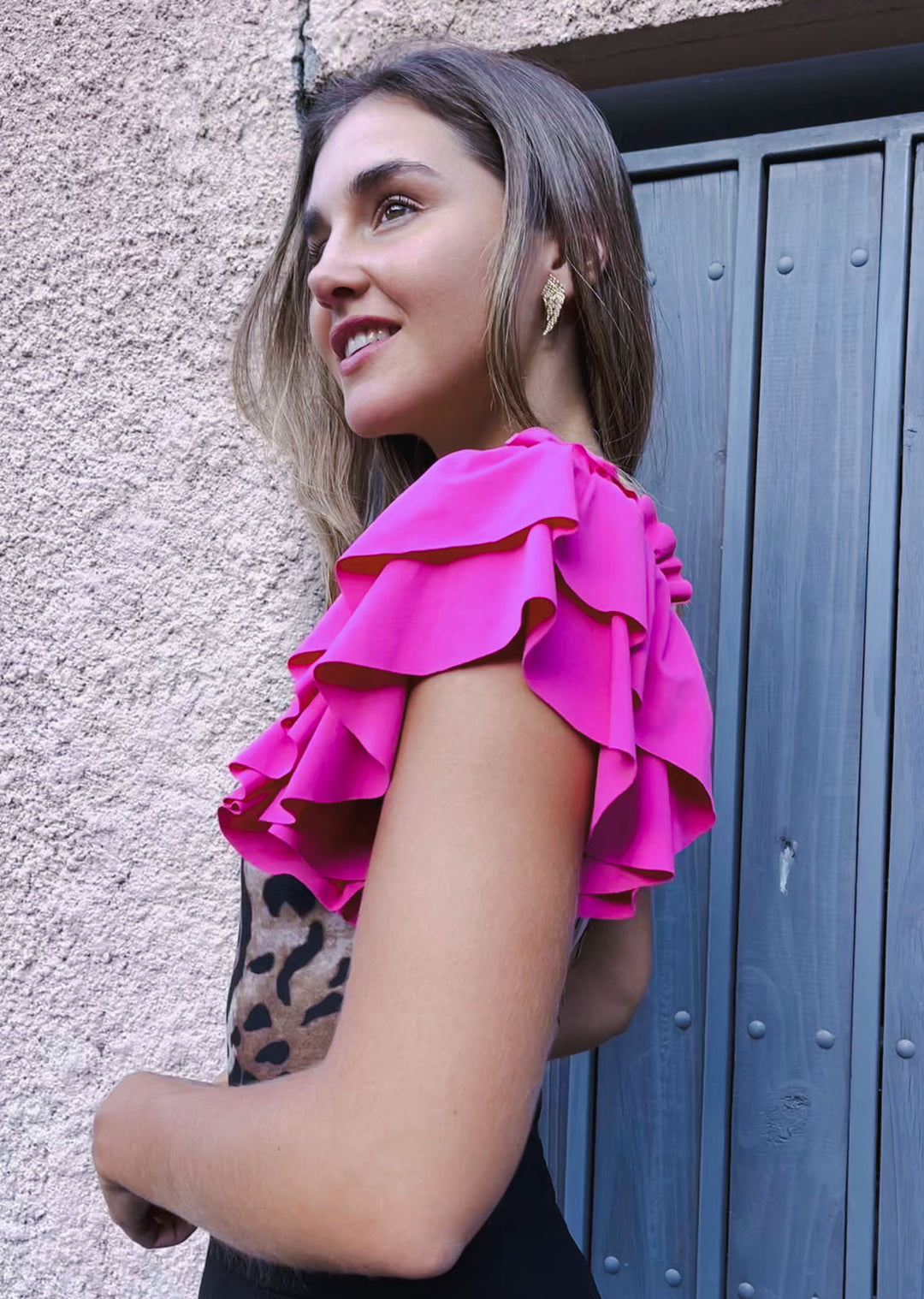 Body Maida | Leopardo - Fucsia