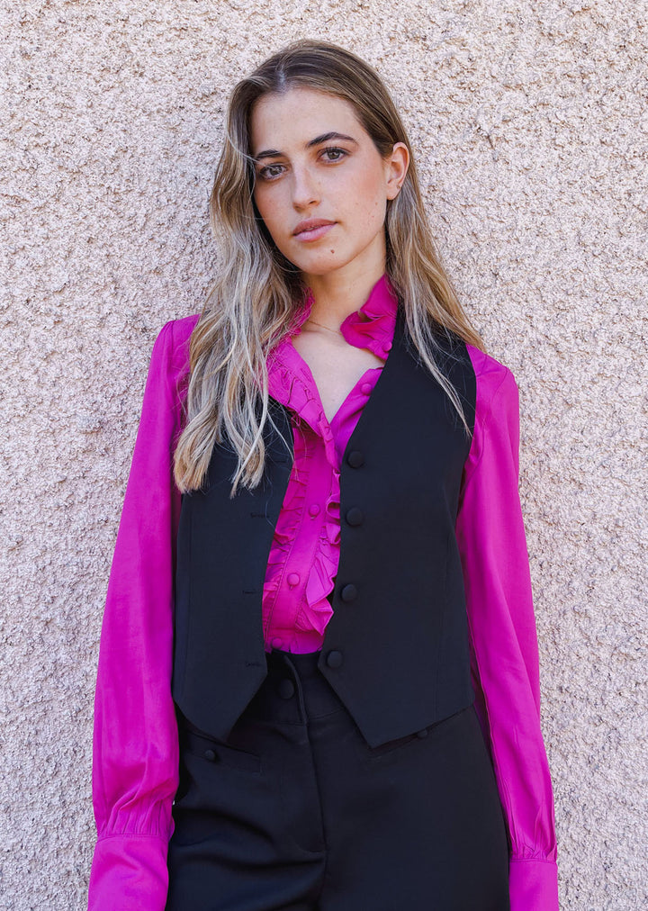 Blusa Isabella | Fucsia
