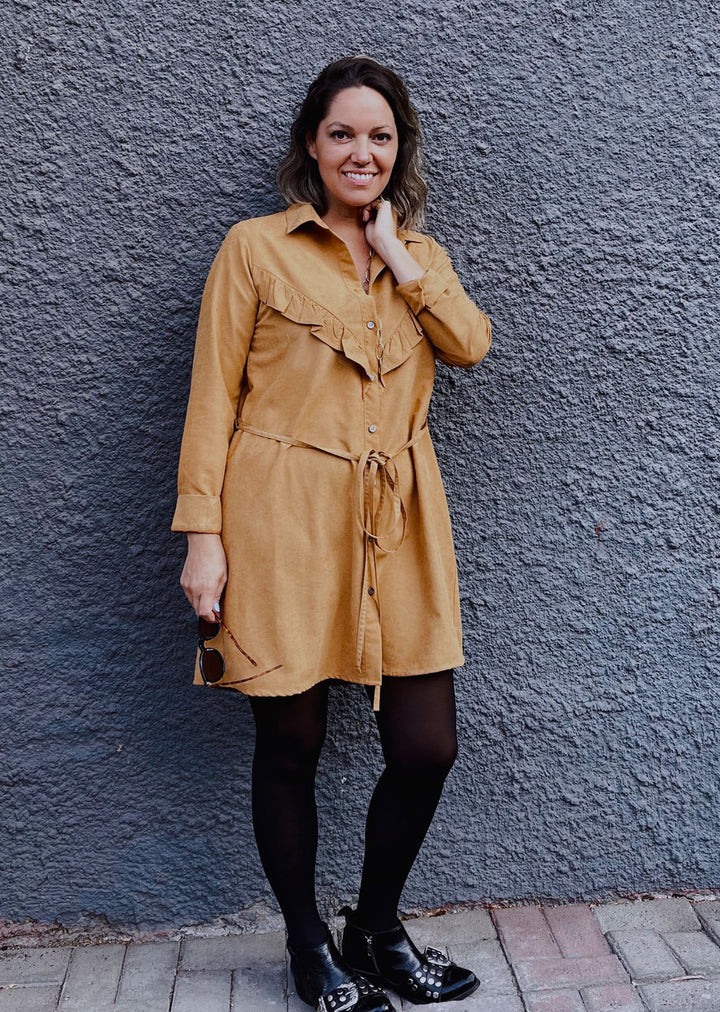 Vestido Berni | Camel