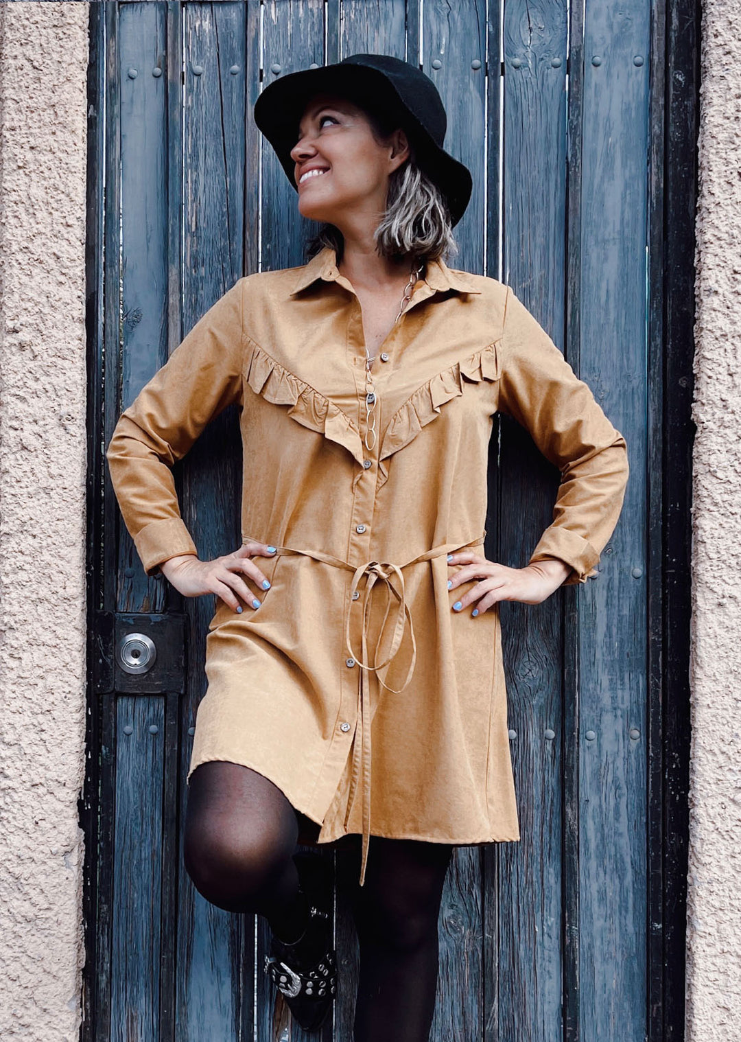 Vestido Berni | Camel