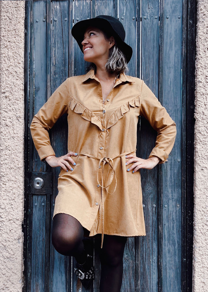Vestido Berni | Camel