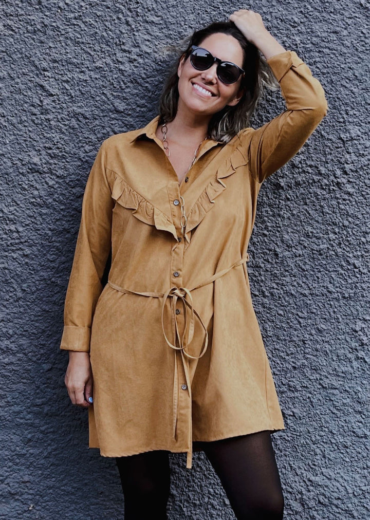 Vestido Berni | Camel