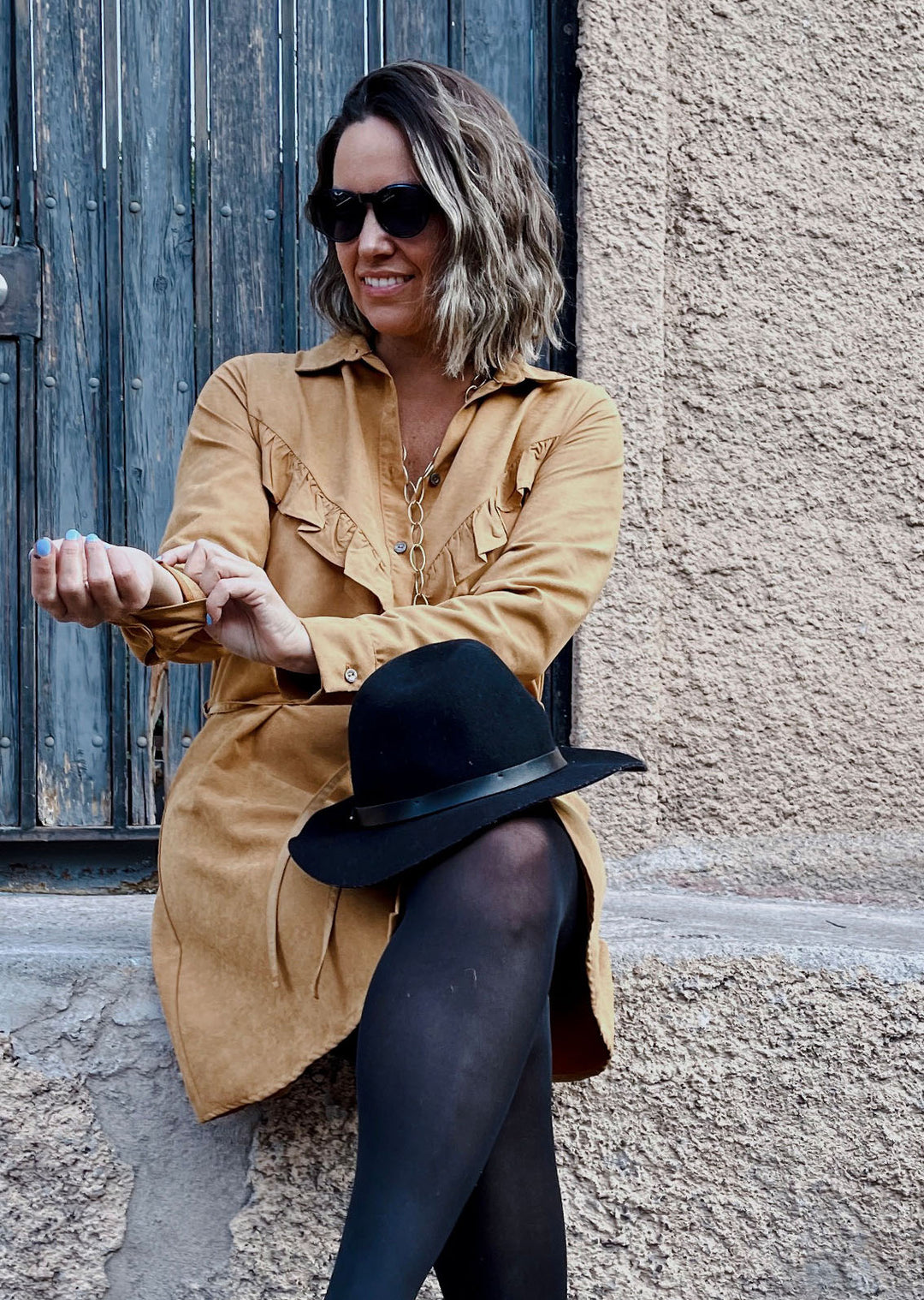 Vestido Berni | Camel