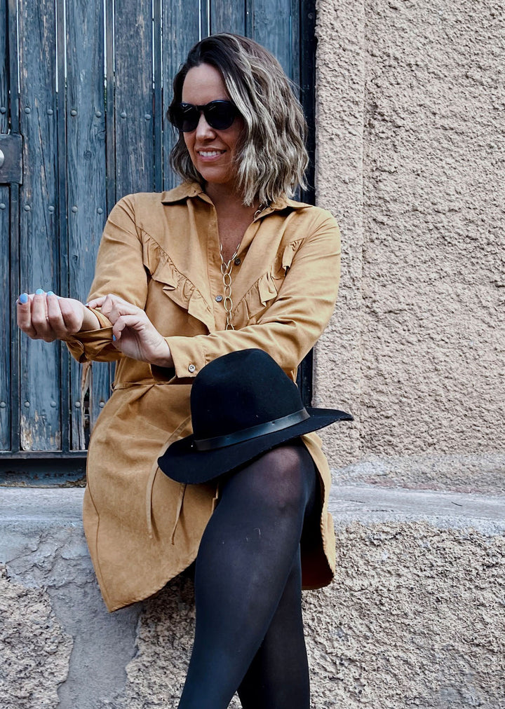Vestido Berni | Camel