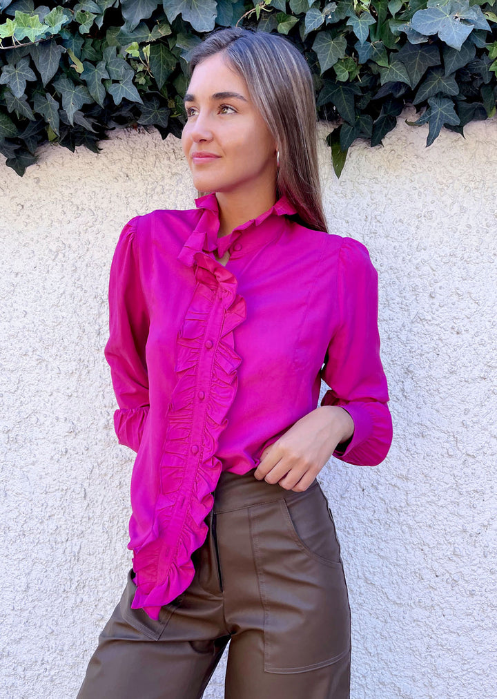 Blusa Isabella | Fucsia