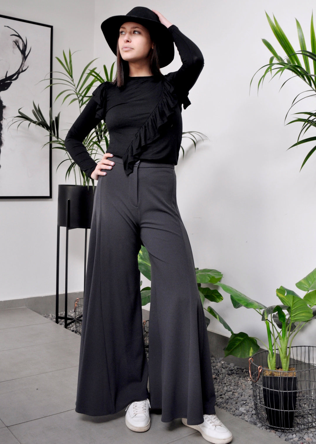 Pantalón Matilde | Gris Oscuro