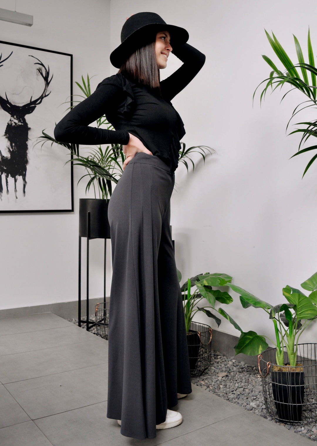 Pantalón Matilde | Gris Oscuro