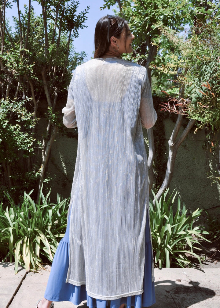 Kimono Maxi | Silver