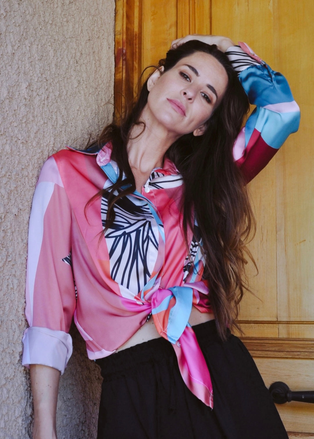 Blusa Bernarda | Tropical - Pink