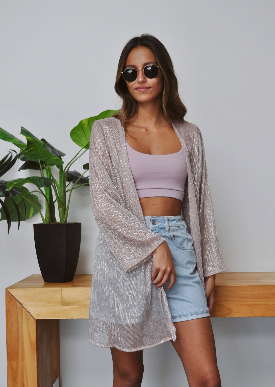 Kimono Midi | Palo Rosa