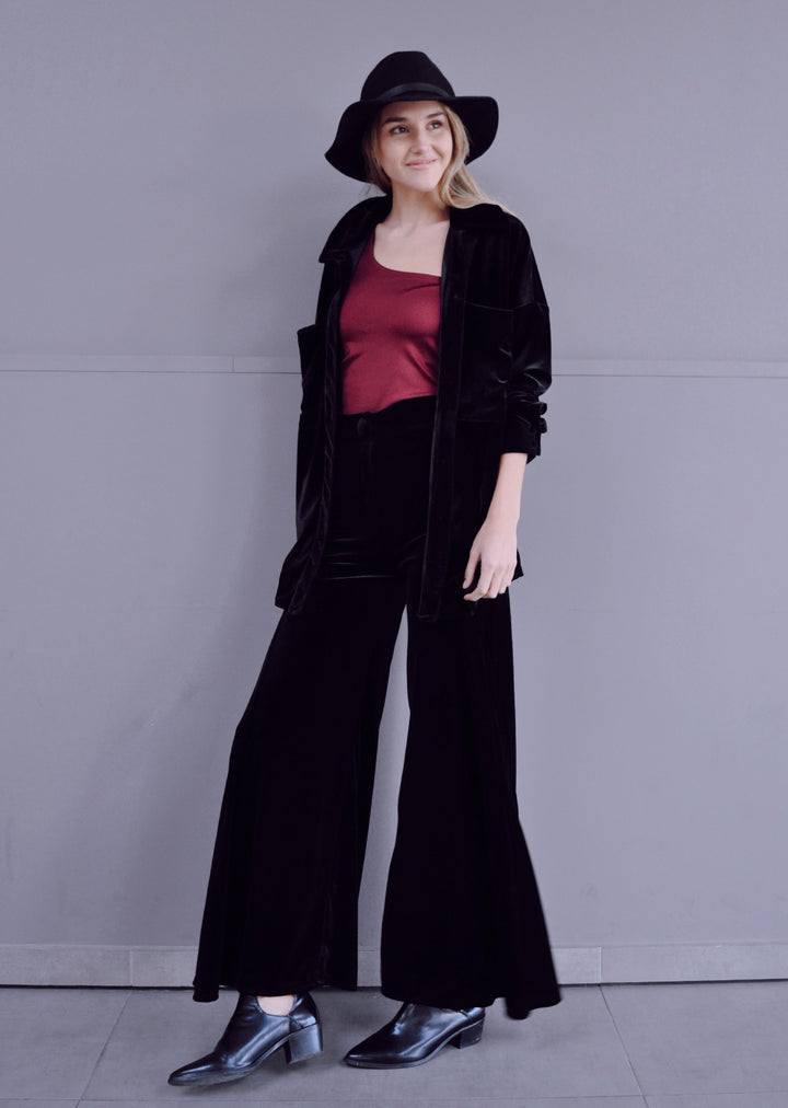 Pantalón Matilde | Velvet - Negro