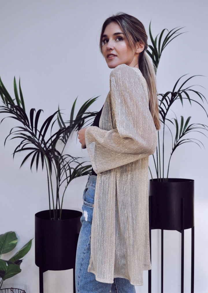 Kimono Midi | Dorado